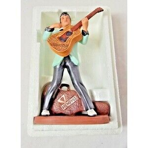 Elvis Presley Porcelain Hand Painted Figurine Avon VTG 1987 Memphis King Of Rock